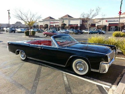 1964 lincoln continental convertible 7.0l