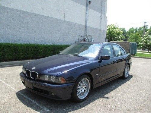 03 bmw 530i navigation m sport package stick 5 speed sedan