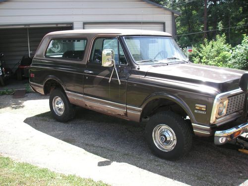 1972 Chevrolet K/5 Blazer with Snow Plow, US $5,000.00, image 3