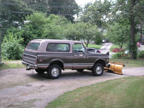 1972 Chevrolet K/5 Blazer with Snow Plow, US $5,000.00, image 21