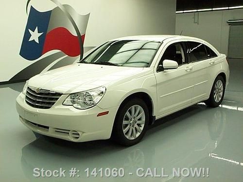 2010 chrysler sebring limited sedan heated leather 59k texas direct auto