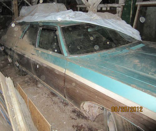 Chevrolet Caprice Kingswood Estate station wagon 1970 poor condition, image 1
