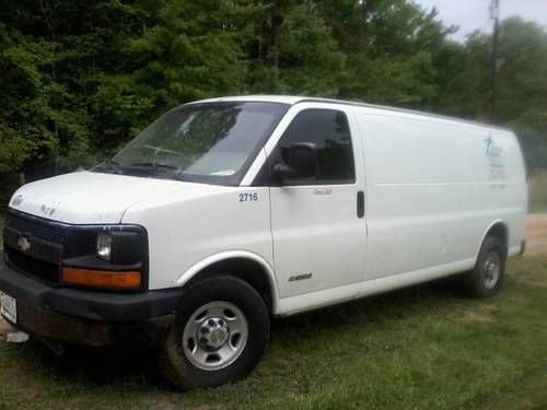 Chevy 3500 work van