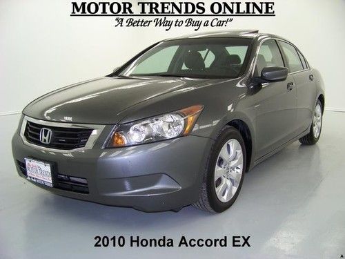 Ex exl sunroof leather seats 2.4 v4 cruise alloys 2010 honda accord 28k