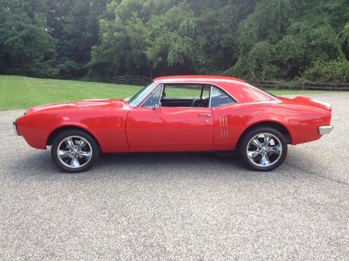 1967 pontiac firebird 400 with 455 cu. 4 speed frame off restoration