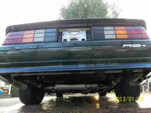 1991 Chevrolet Camaro Z28 RS B4C police, image 5