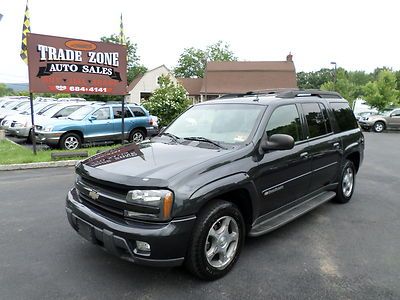 No reserve 2004 chevrolet trailblazer 4wd 3rd row seat super clean runs strong