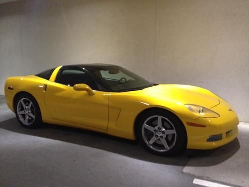 2005 chevrolet corvette coupe z51 6-speed nav