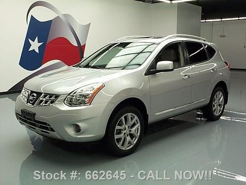 2011 nissan rogue sl awd sunroof nav rear cam 36k miles texas direct auto