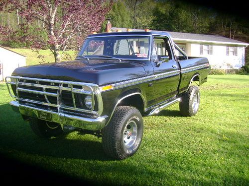 !!!!1976 ford f-100 ranger all original, 1 owner, all original documentation!!!