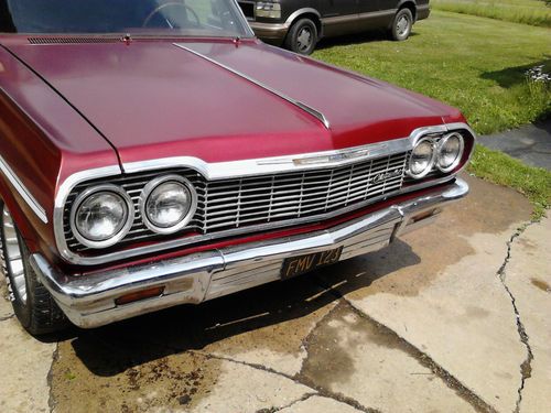 1964 Chevrolet Impala Station Wagon Edelbrock Manifold- Holley air cleaner, image 6