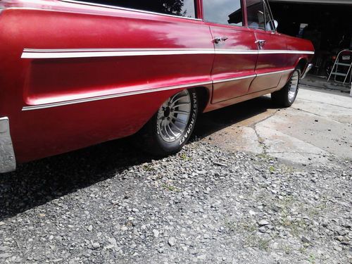 1964 Chevrolet Impala Station Wagon Edelbrock Manifold- Holley air cleaner, image 16