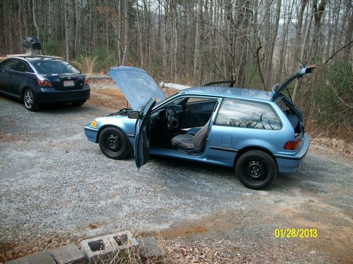 1991 honda civic dx hatchback 3-door 1.5l