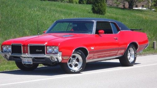 1972 oldsmobile cutlass supreme 442 look-very sharp eye catcher- 350 great drive