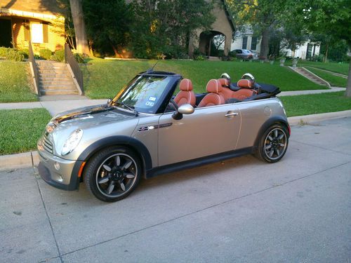 2008 mini cooper s convertible sidewalk edition 2-door 1.6l supercharged