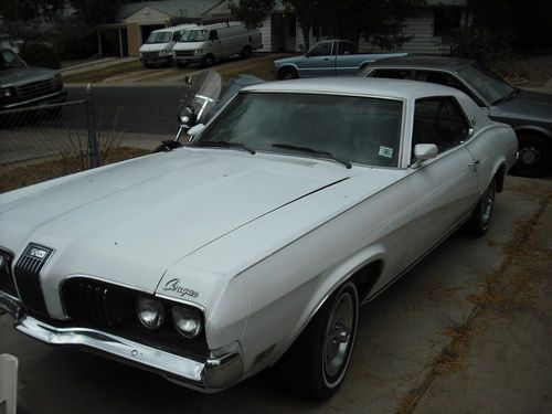 1970 mercury cougar xr-7 all original