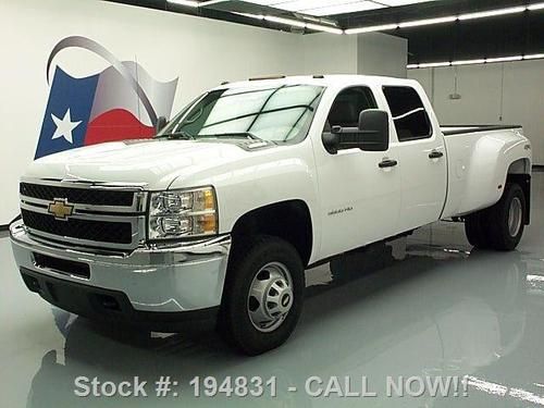 2011 chevy silverado 3500 dually 4x4 6.0l v8 6-pass 6k! texas direct auto