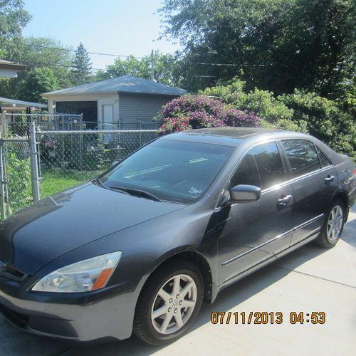 2003 honda accord ex sedan 4-door 3.0l,single owner,great looking, tinted glass