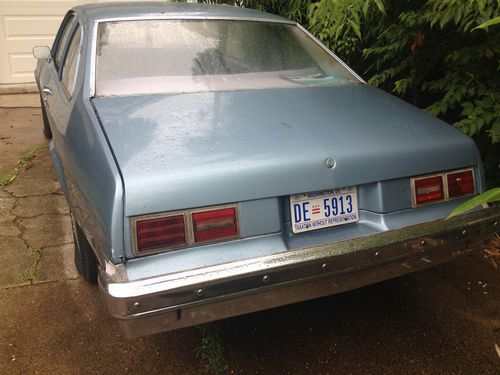 1977 chevrolet nova concours coupe 2-door 4.1l