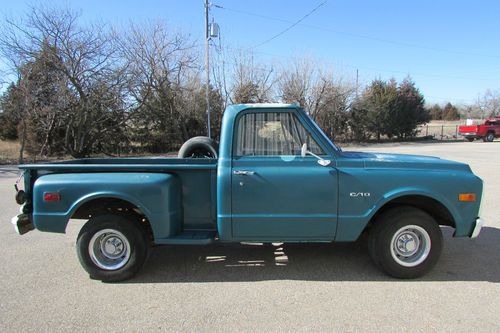 1969 chevy chevrolet c10 stepside pickup truck