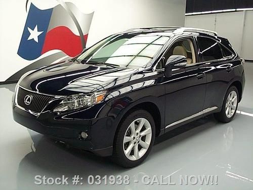 2010 lexus rx350 climate seats sunroof rear cam 40k mi texas direct auto