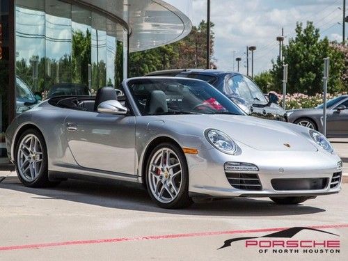 2010 porsche 911 carrera cabriolet cab 4s cpo nav bose xenon xm bluetooth