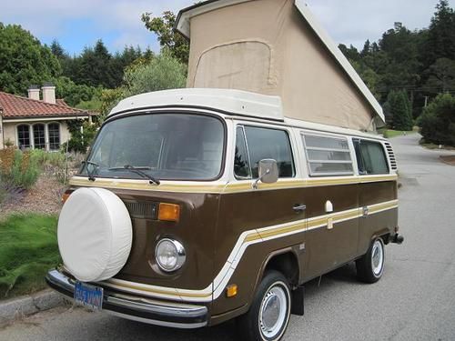 1978 vw champagne edition westfalia og paint-like new