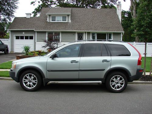 2004 volvo xc90 t6 awd leather sunroof 3rd row seat dealer maint 121k no reserve