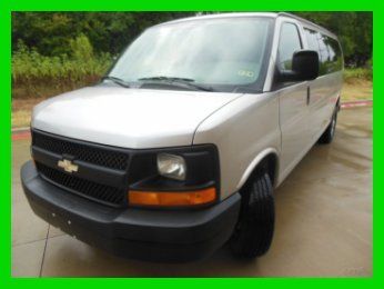 2008 chevrolet express g3500 ext 15 passenger van ls cruise control rear airbags