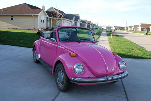 1973 vw super beetle convertible