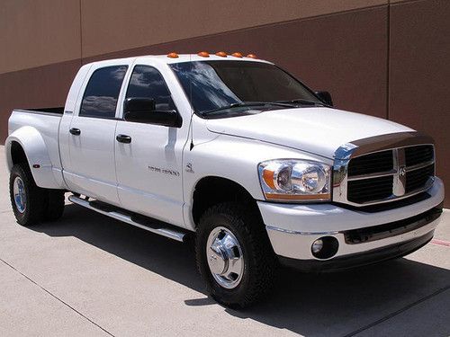 06 dodge ram 3500 mega cab slt dually 4x4 5.9l diesel 1owner 55k