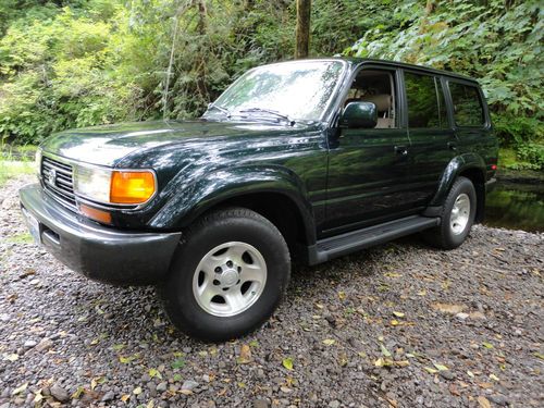 1995 Toyota Land Cruiser FZ80 very low miles 41,870 miles FJ80 Landcruiser 4x4, image 2