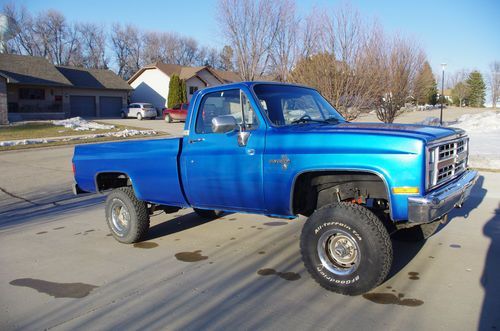 1986 chevrolet k10 pickup