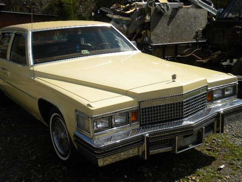 1979 cadillac deville base sedan 4-door 7.0l