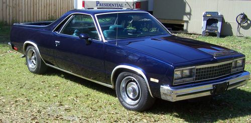 1982 chevrolet el camino cabellero  excellent condition