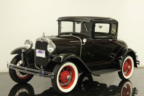 1930 ford model a deluxe coupe frame off restoration 200.5ci 4 cly 3 speed