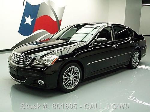 2009 infiniti m35 advanced tech sunroof nav dvd 25k mi texas direct auto