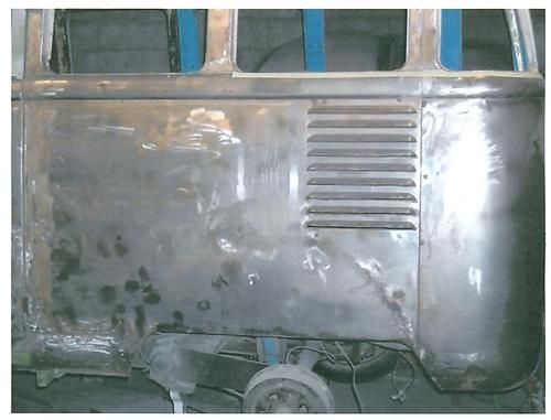 1960 23 windown bus double doors. project