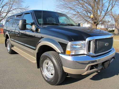 2001 ford excursion limited 7.3l diesel 65k original miles 4x4 mint ! buy it now