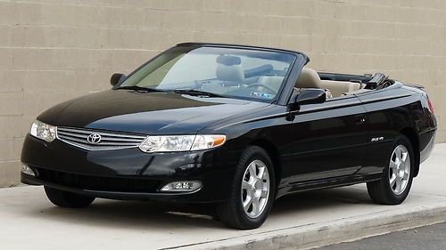 Beautiful 2003 toyota solara sle convertible 2-door 3.0l..86k miles