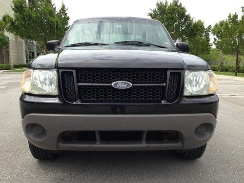 2002 ford explorer sport trac black on black! good condition.