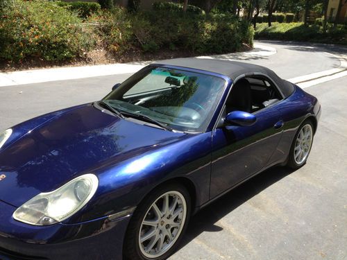 2001 porsche  911 carrera convertible