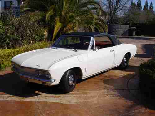 1965 Convertible 140hp Chevrolet Corvair Monza 2.7L, image 3