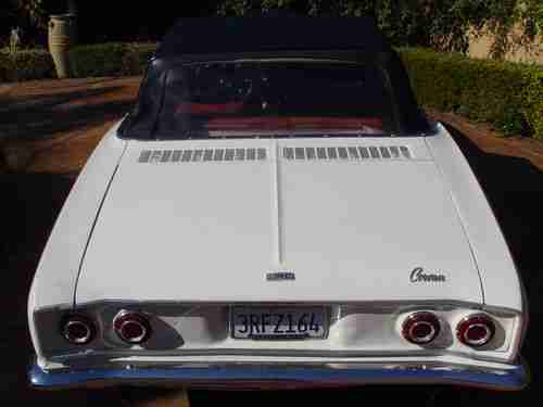 1965 Convertible 140hp Chevrolet Corvair Monza 2.7L, image 4