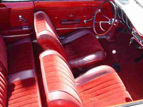 1965 Convertible 140hp Chevrolet Corvair Monza 2.7L, image 7