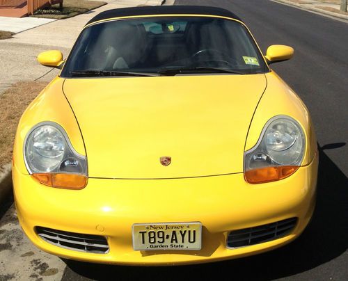 2002 porsche boxster roadster convertible 2-door 2.7l