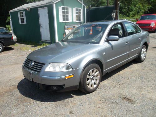 2001 grey volkswagen passat