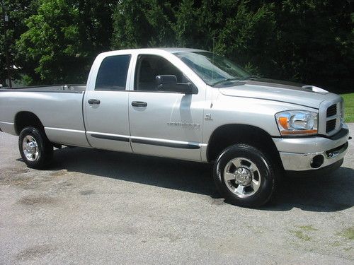 06 dodge ram 2500 slt 4wd big horn cummins turbo diesel 6 speed crew