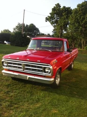 1971 71 f-100 custom shortbed ford