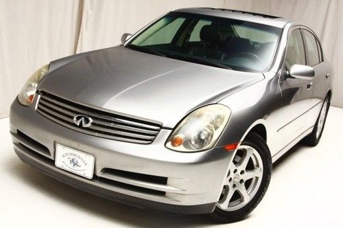 We finance! 2004 infiniti g35 sedan awd power sunroof heated seats